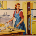 Woman Cooking In The Kitchen