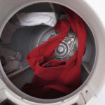 Clothes Tumbling in Dryer